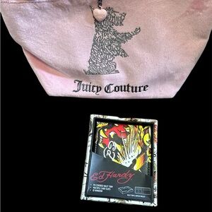 Juicy Couture Light Pink Tote with Bear Design